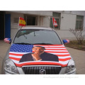Crazy selling popular personalize customer car engine hood flag